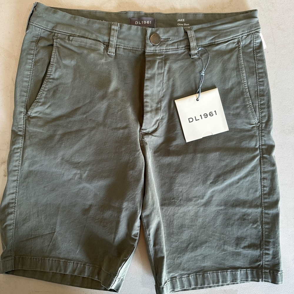 DL1961 Sage Green Chino Shorts